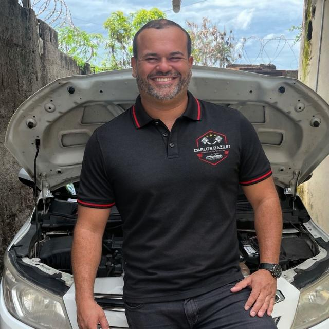 Carlos Bazilio - Instrutor do Carro no EIXO